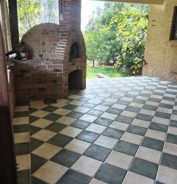 Checkered floor tiles sydney